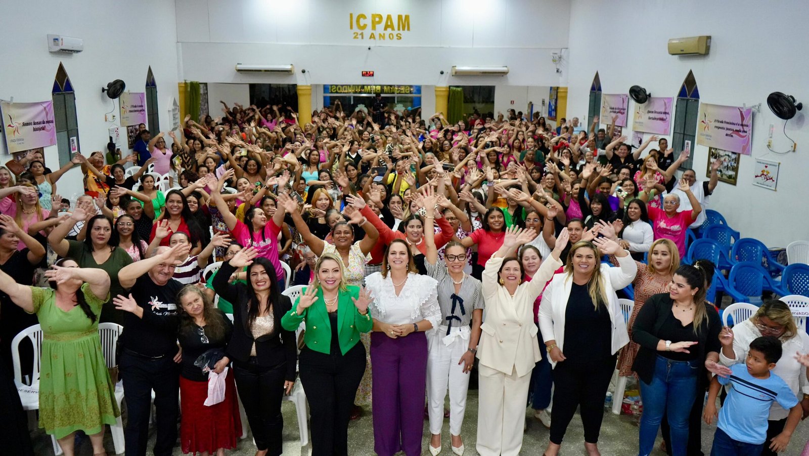 Virada Feminina do Amazonas realiza encontro na Compensa com o tema “O Poder da Voz Feminina”