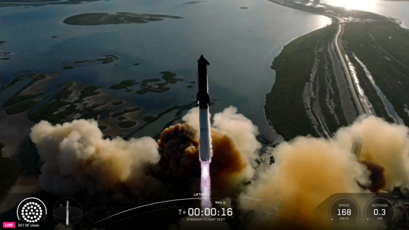 SpaceX lança 11º voo teste da espaçonave Starship; veja momento