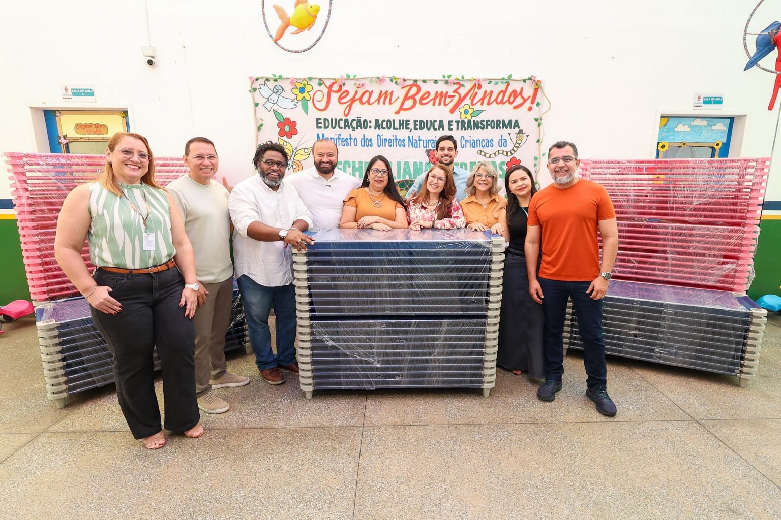 Prefeitura de Manaus amplia qualidade da educação infantil com novos equipamentos em creche da zona Norte