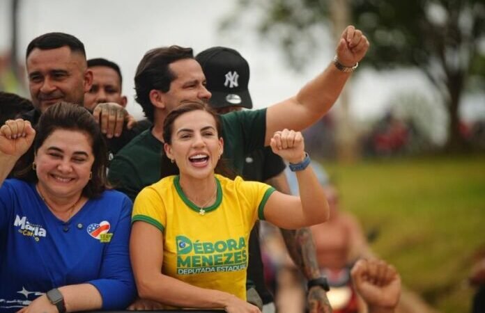 Débora Menezes percorre municípios do interior ao lado de comitiva do PL no Purus e Juruá