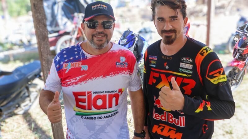 Elan Alencar destaca fortalecimento do motocross e reforça apoio ao esporte durante competição em Manaus