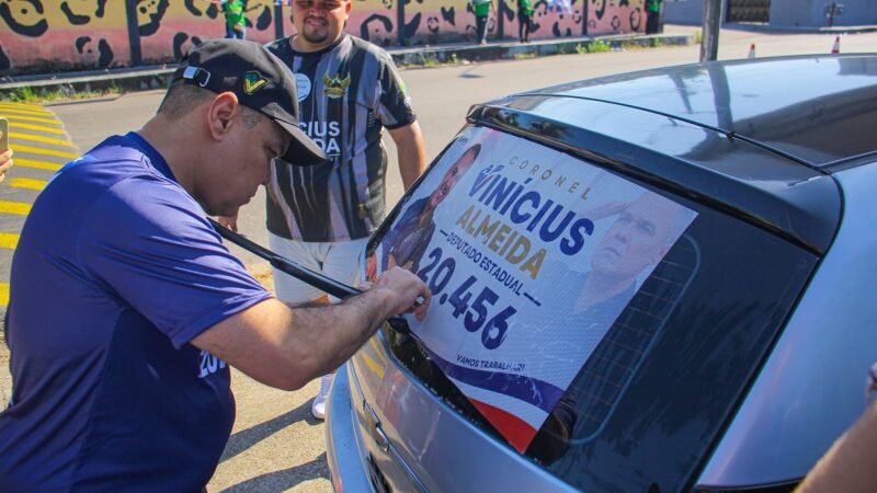Coronel Vinícius Almeida elege segurança e família como foco principal de sua candidatura a deputado estadual
