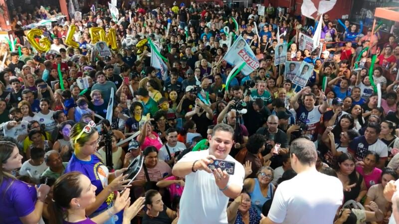 Glenio Seixas reúne mais cinco mil apoiadores na Zona Norte de Manaus e lança candidatura a deputado estadual