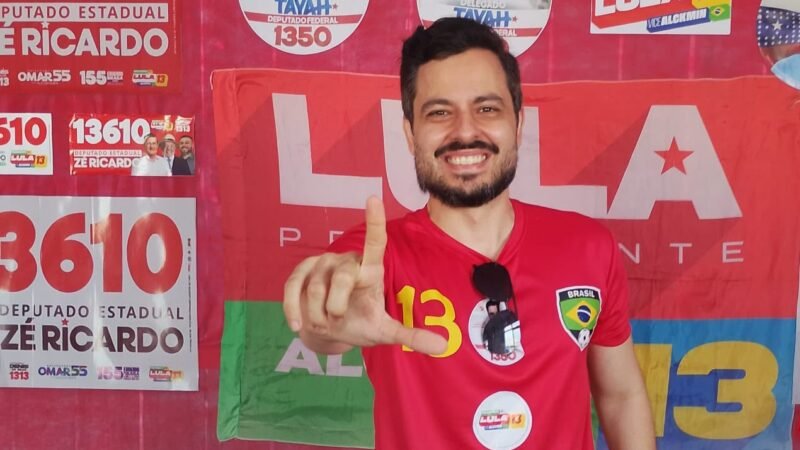 Delegado Tayah mobiliza a militância para atos e comitês pró-Lula em Manaus e Manacapuru