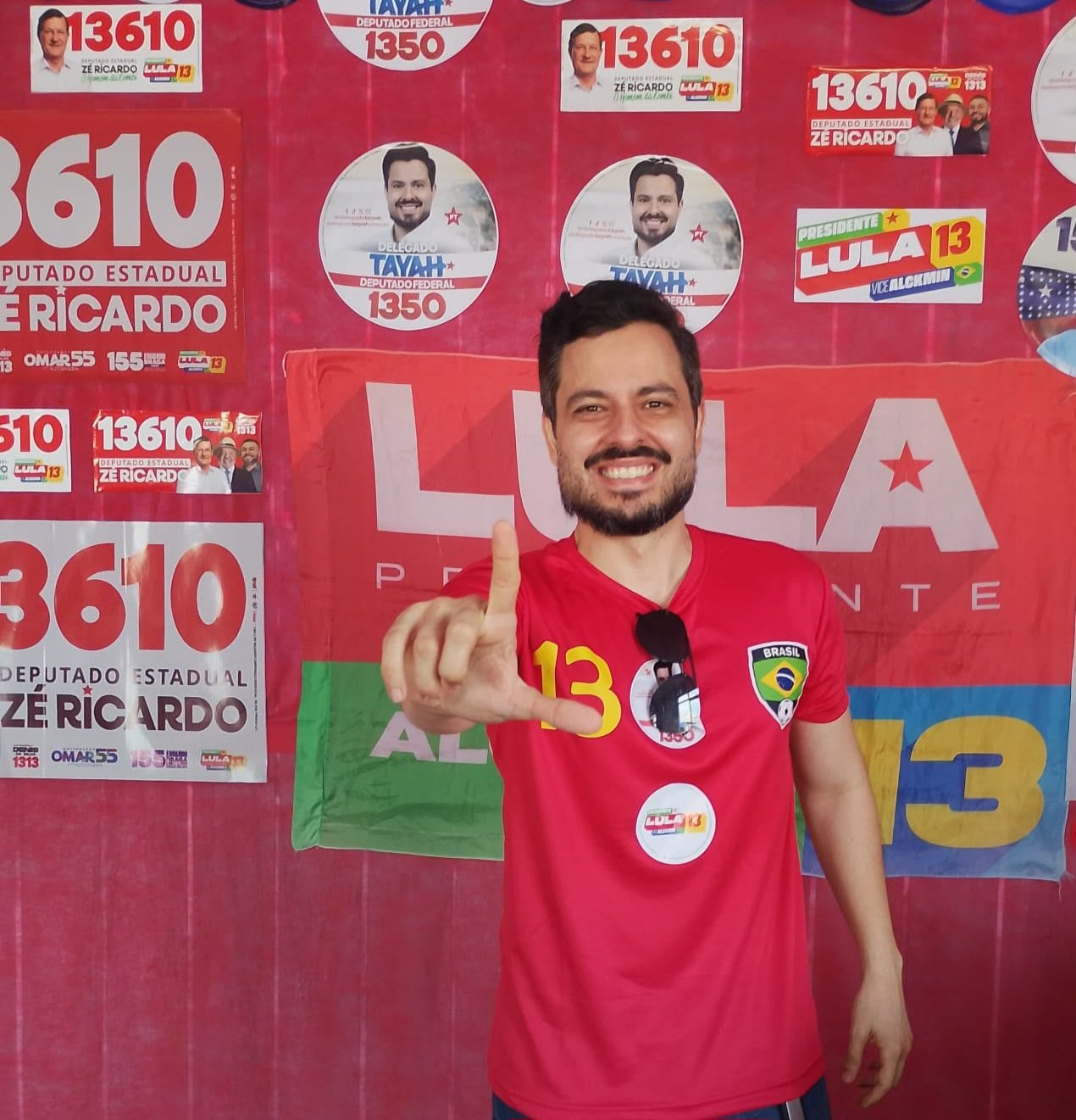 Delegado Tayah mobiliza a militância para atos e comitês pró-Lula em Manaus e Manacapuru