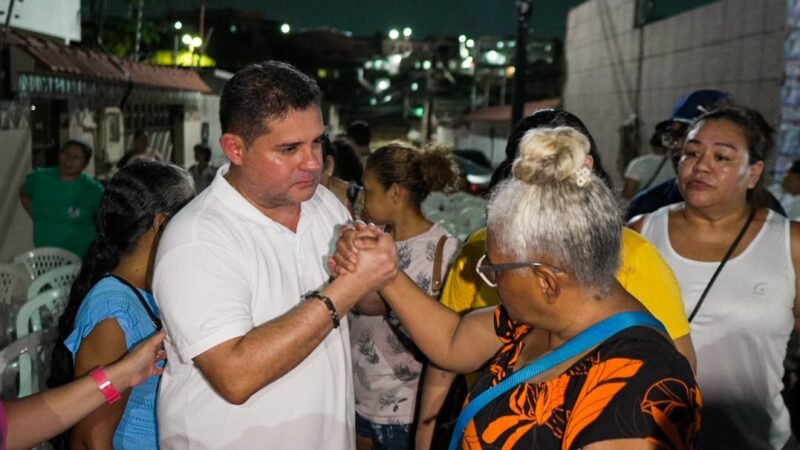 Glenio Seixas destaca mandato participativo durante visita ao Japiim