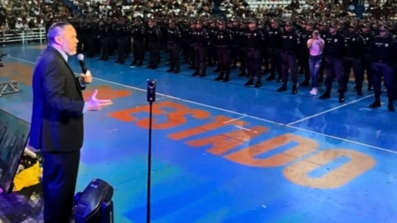 Coronel Vinícius defende concurso todos os anos para a área da segurança