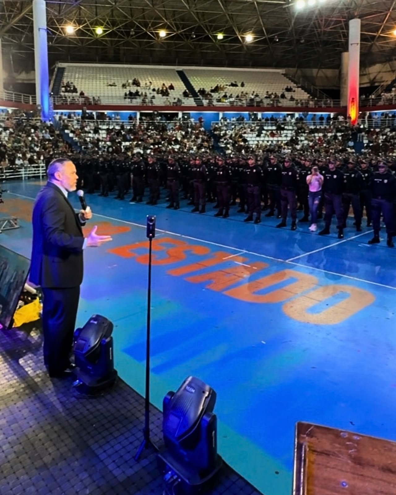 Coronel Vinícius defende concurso todos os anos para a área da segurança