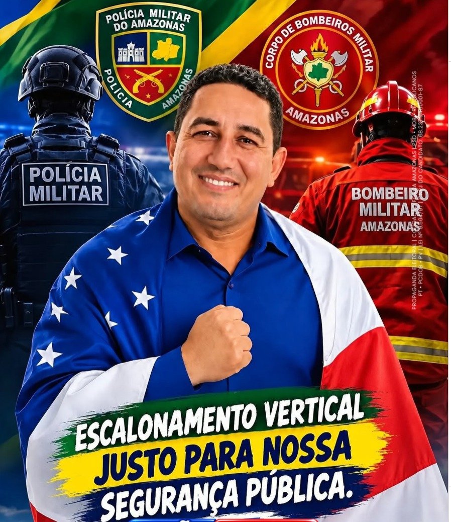 Simão Peixoto apresentou uma série de propostas voltadas à valorização dos profissionais da Segurança Pública do Amazonas em entrevista ao CM7 Brasil.